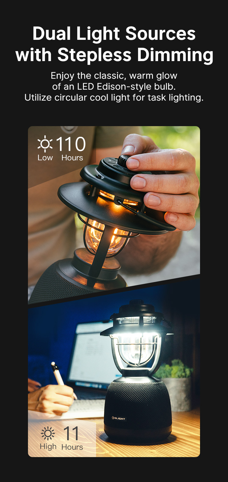 Olantern Music Led Lantern Lights with Stereo - Olight Canada