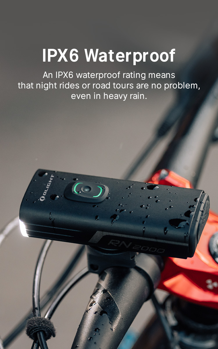 Lampe Vélo Olight RN-600 - Billau Armes Tournai