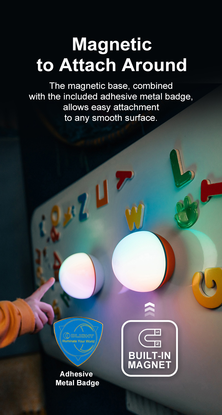 Olight Obulb Plus 2個セット 新品未開封 Olight Obulb Plus ORB LED Ambient Light with App Control