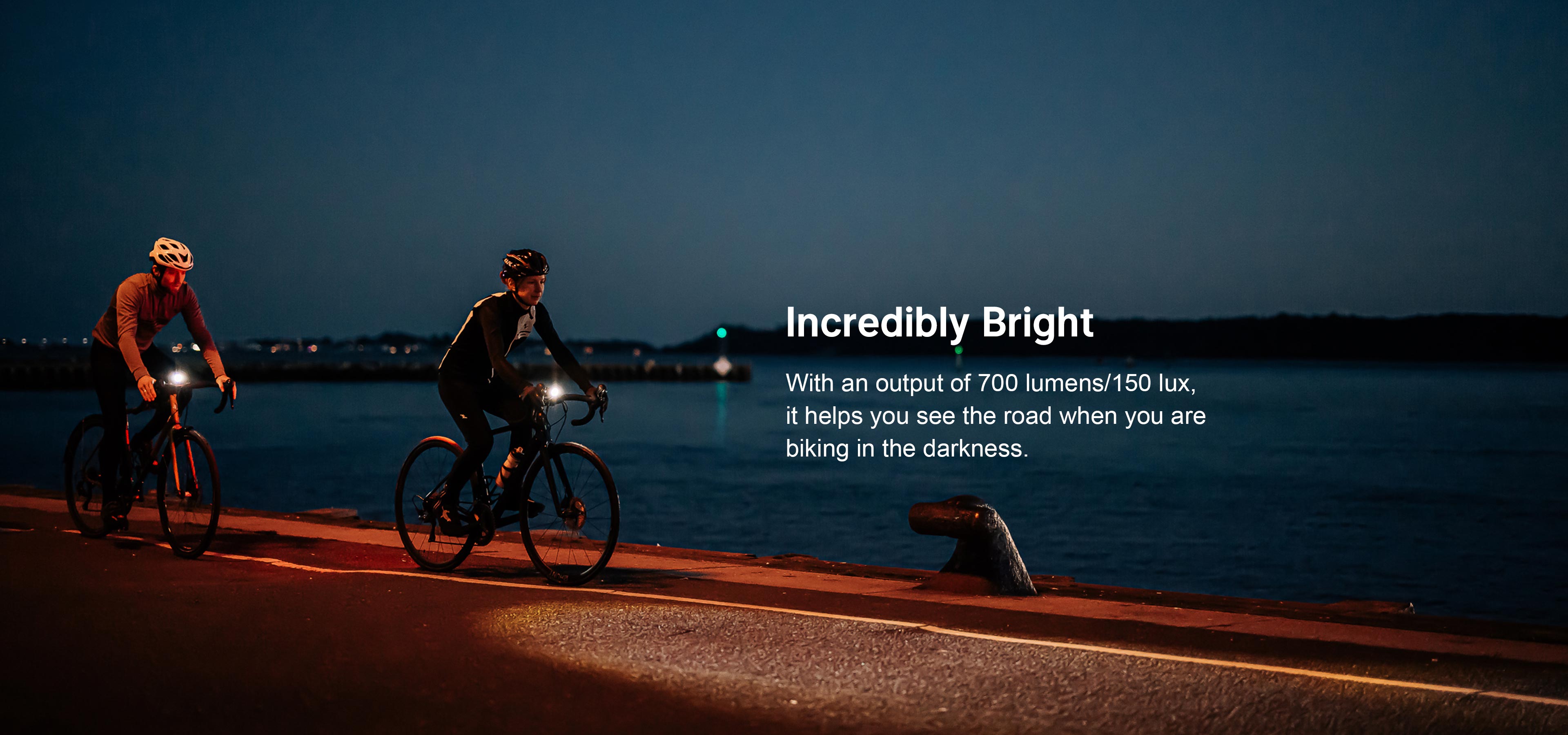 Lampe Vélo Olight Ray 150 STVZO – Noire – 700 Lumens / 150 Lux – Neuf
