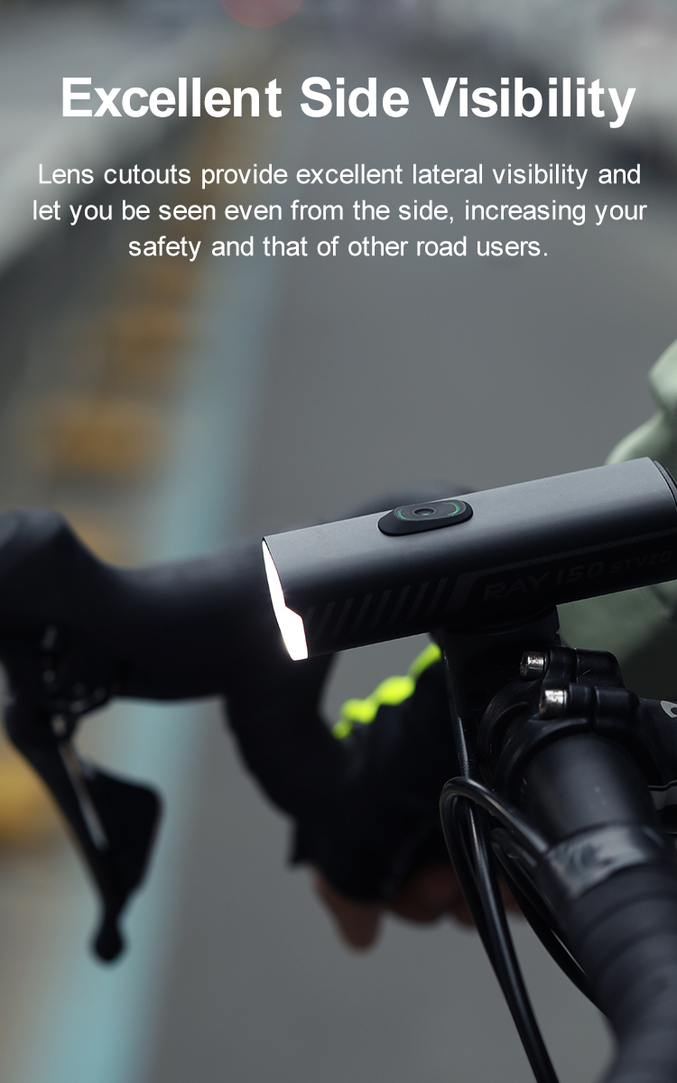olight ray 150 stvzo フレックスタイトver. Olight RAY 150 STVZO Bicycle Light – flashlightgo
